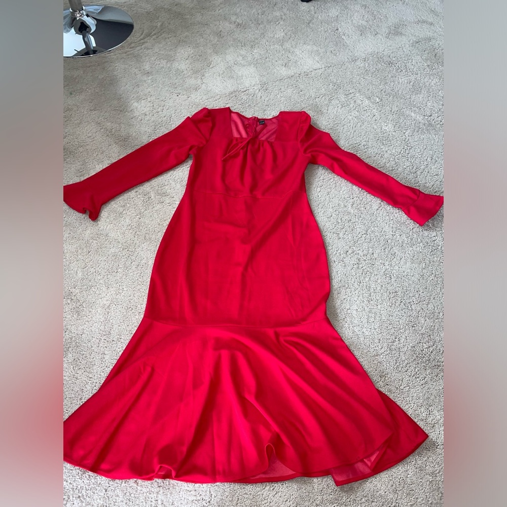 Shein Red Dress Size L